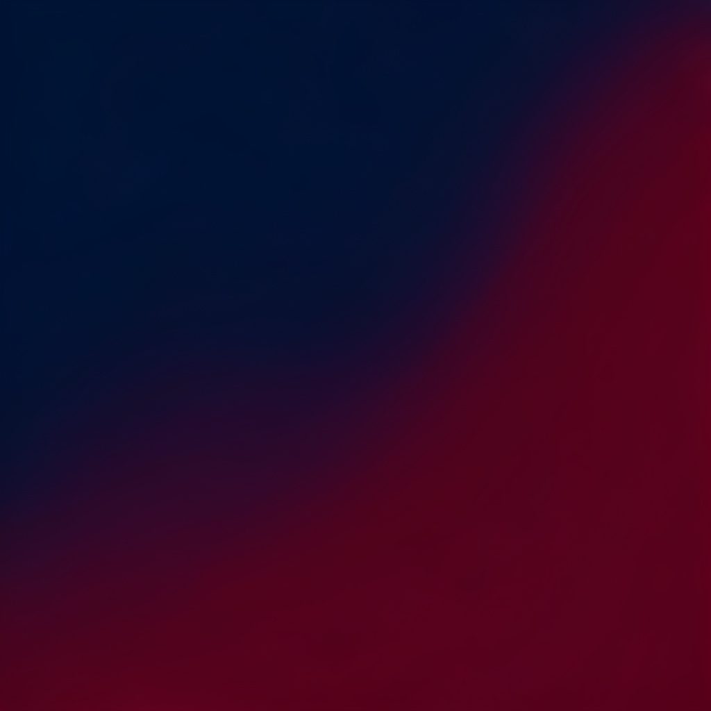 Abstract gradient composition in deep navy blue and maroon, smooth flowing transitions with no figures